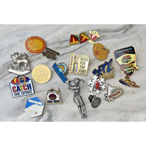 Lapel Pins Pin Backs Collector's Lot of 20 VTG Commemorative & Corporate Idaho